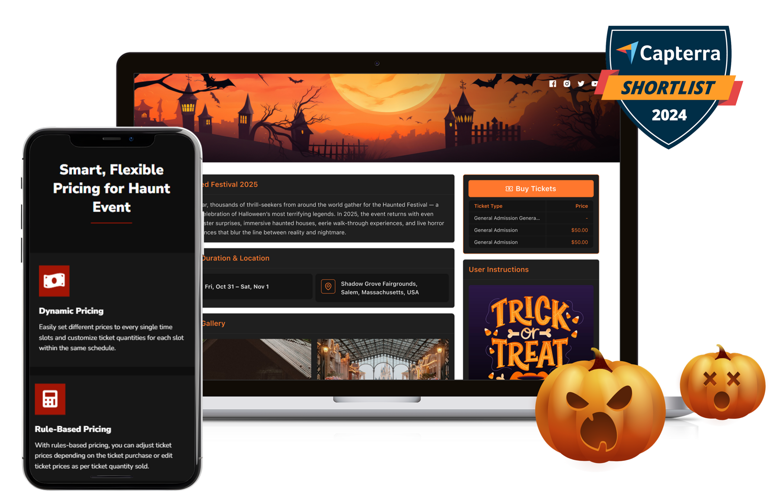 Best Online Ticketing Software for Haunted Attractions in USA